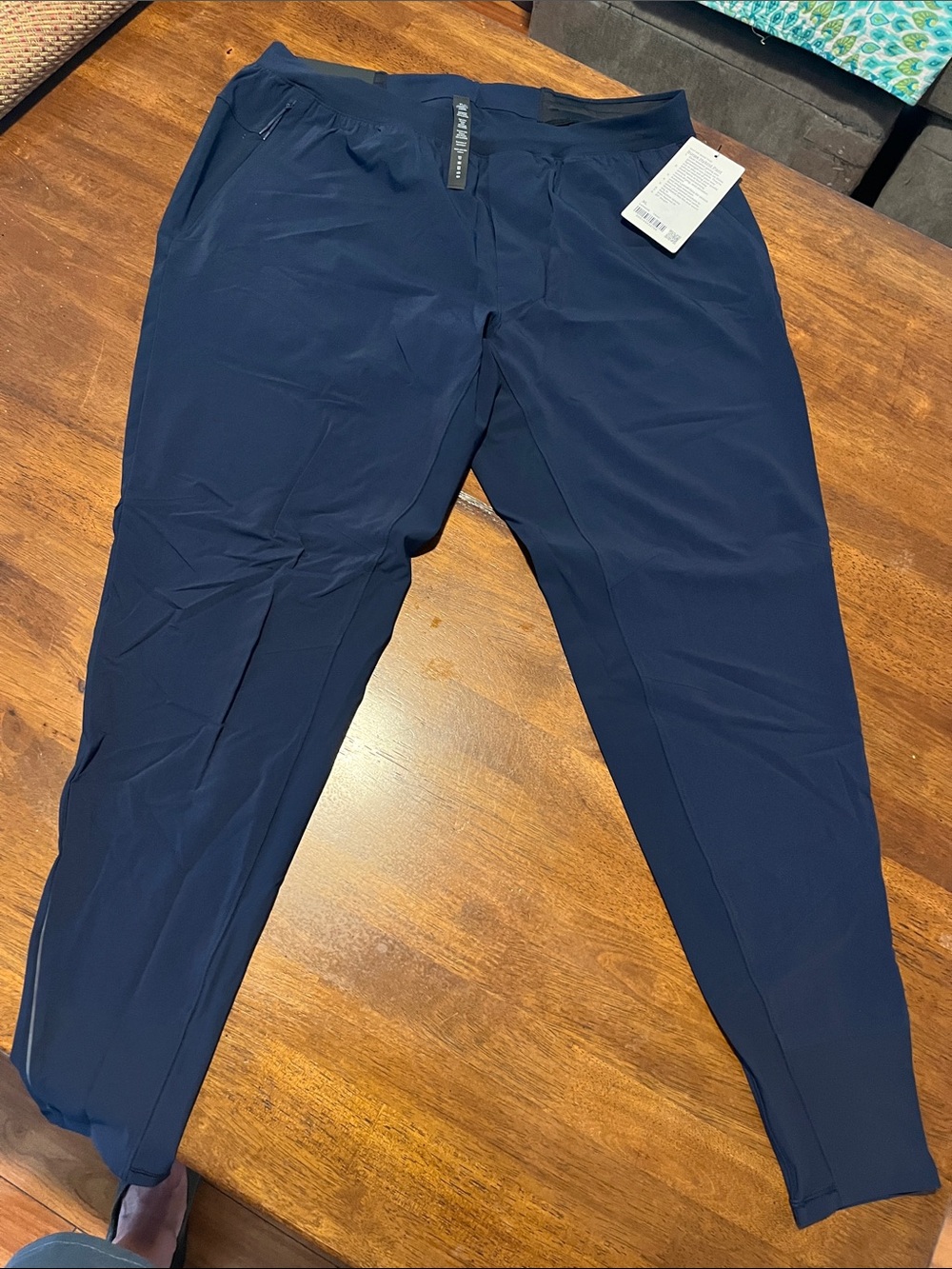 lululemon athletica Men's Navy Performance Surge jogger navy blue XL